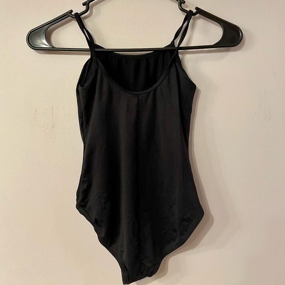 Girls 8/10 Bloch Black Camisole Ballet Dance Leotard. Bundle and make an offer - Picture 2 of 2